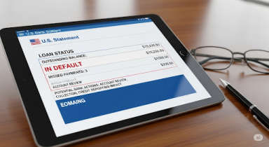 Loan in Default Meaning in Banking Context